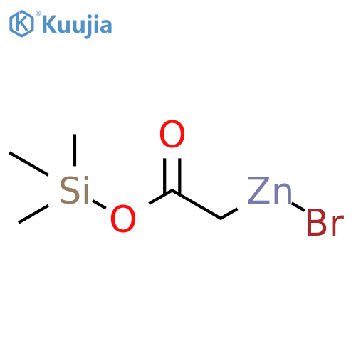 Zinc, bromo[2-oxo-2-[(trimethylsilyl)oxy]ethyl]- structure