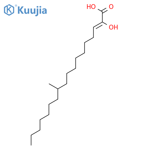 Octadecenoic acid, 2-hydroxy-11-methyl- structure