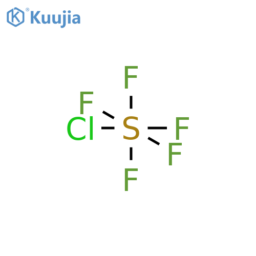 Sulfur chloridefluoride (SClF5), (OC-6-22)- structure