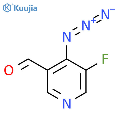 4-Azido-5-fluoropyridine-3-carbaldehyde structure
