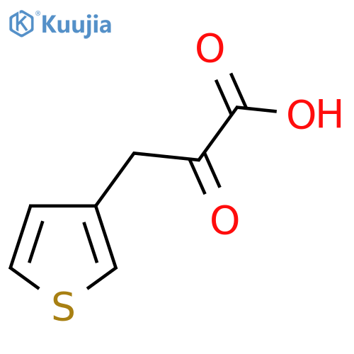 2-Oxo-3-(thiophen-3-yl)propanoic acid structure