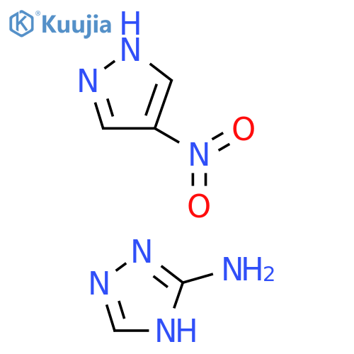 1H-1,2,4-Triazol-5-amine, compd. with 4-nitro-1H-pyrazole (1:1) structure