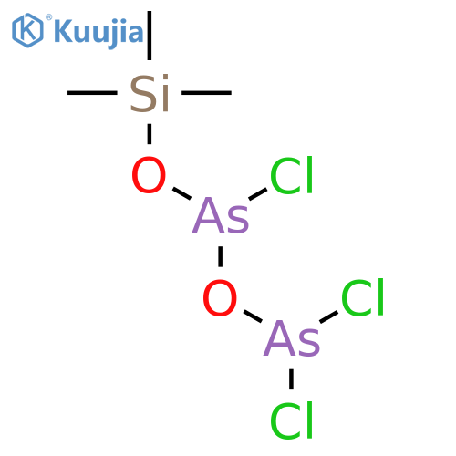 Trichlorodiarsenousacid, trimethylsilyl ester (9CI) structure