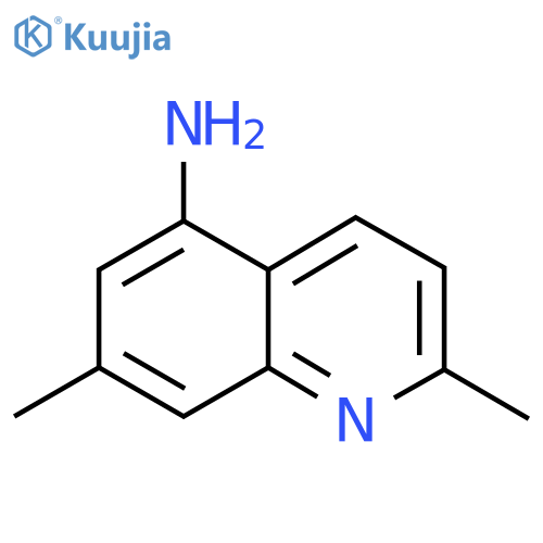 2,7-Dimethylquinolin-5-amine structure