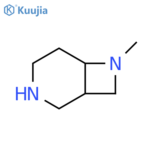 7-Methyl-3,7-diazabicyclo[4.2.0]octane structure