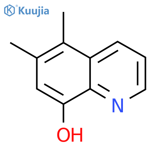 5,6-Dimethylquinolin-8-ol structure