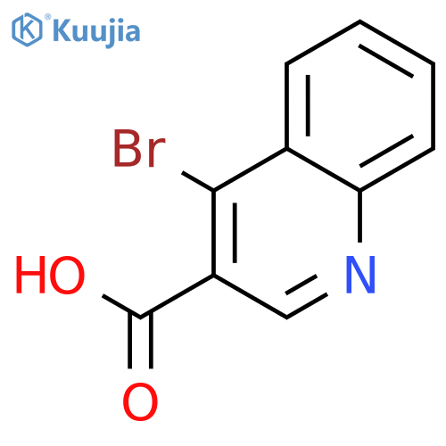 4-Bromoquinoline-3-carboxylic acid structure