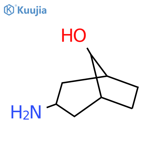 3-aminobicyclo[3.2.1]octan-8-ol structure