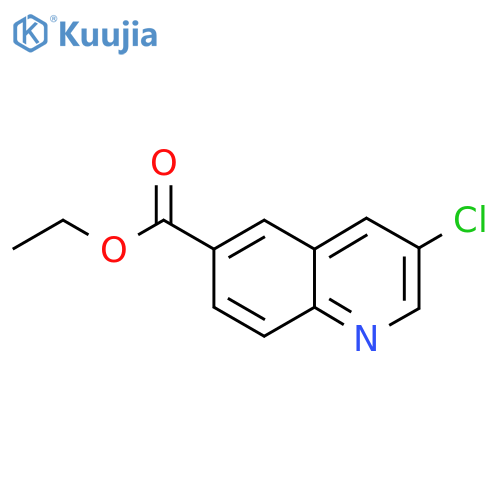 Ethyl 3-chloroquinoline-6-carboxylate structure