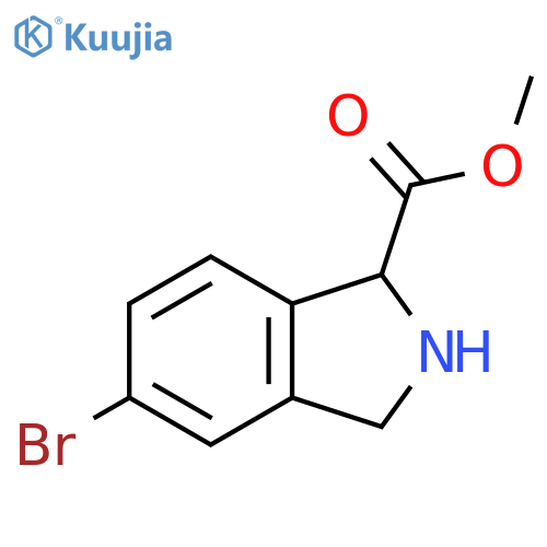 methyl 5-bromoisoindoline-1-carboxylate structure