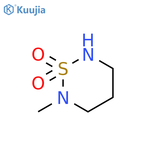 2-Methyl-1,2,6-thiadiazinane 1,1-dioxide structure