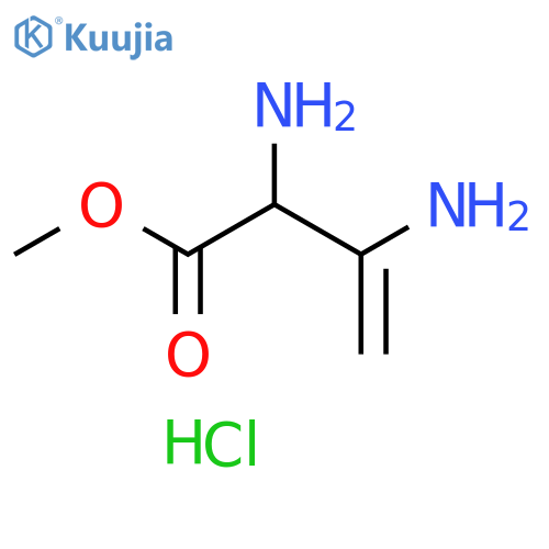 2,3-Diamino-but-3-enoic acid methyl ester dihydrochloride structure