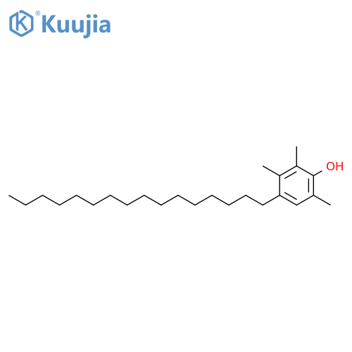 Phenol, 4-hexadecyl-2,3,6-trimethyl- structure