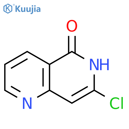 7-chloro-1,6-naphthyridin-5-ol structure