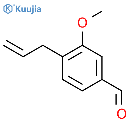 4-Allyl-3-methoxybenzaldehyde structure