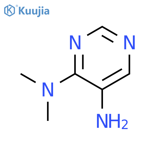 N4,N4-dimethylpyrimidine-4,5-diamine structure