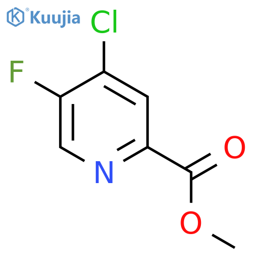 Methyl 4-chloro-5-fluoropicolinate structure