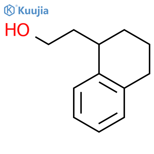 1-Naphthaleneethanol, 1,2,3,4-tetrahydro-, (±)- structure