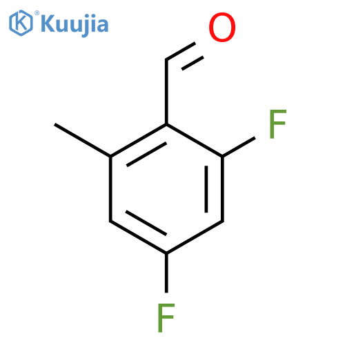2,4-Difluoro-6-methylbenzaldehyde structure