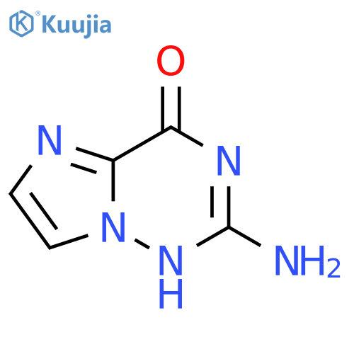 2-amino-3H,4H-imidazo[2,1-f][1,2,4]triazin-4-one structure