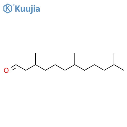 Dodecanal, 3,7,11-trimethyl- structure