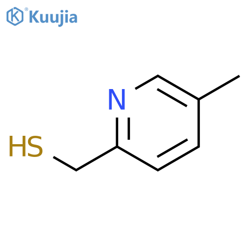 (5-methylpyridin-2-yl)methanethiol structure