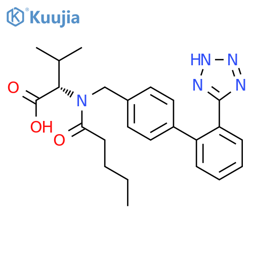 Valsartan structure