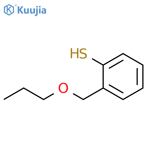 2-[(n-Propyloxy)methyl]thiophenol structure