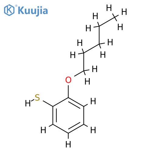 2-pentoxybenzenethiol structure