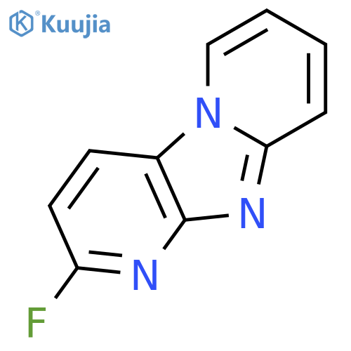 Dipyrido[1,2-a:2',3'-d]imidazole, fluoro- structure
