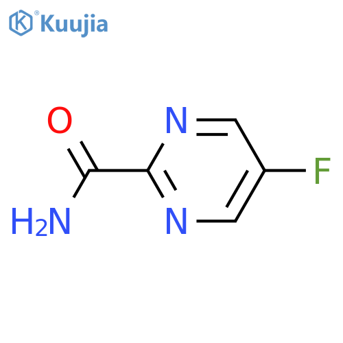2-Pyrimidinecarboxamide, 5-fluoro- structure