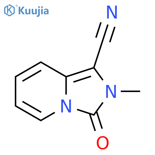 2-methyl-3-oxo-2H,3H-imidazo1,5-apyridine-1-carbonitrile structure