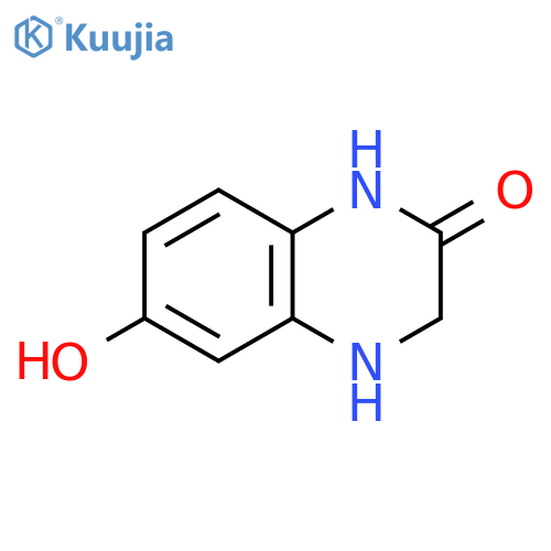 6-hydroxy-1,2,3,4-tetrahydroquinoxalin-2-one structure
