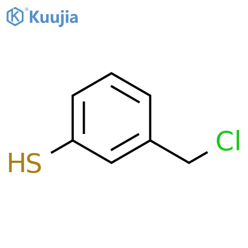 Benzenethiol, 3-(chloromethyl)- structure
