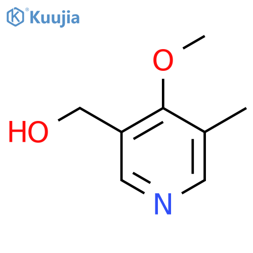 4-Methoxy-5-methylpyridine-3-methanol structure