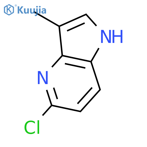 5-Chloro-3-methyl-1H-pyrrolo[3,2-b]pyridine structure