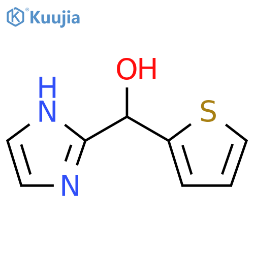 1H-imidazol-2-yl(thiophen-2-yl)methanol structure