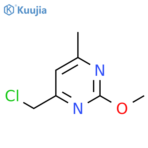 4-(Chloromethyl)-2-methoxy-6-methylpyrimidine structure