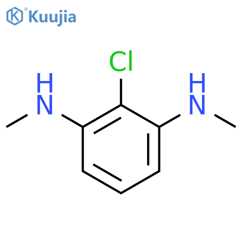 2-chloro-1-N,3-N-dimethylbenzene-1,3-diamine structure