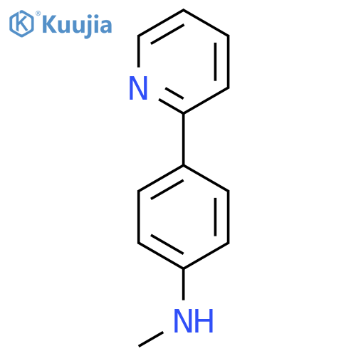 N-methyl-4-(pyridin-2-yl)aniline structure