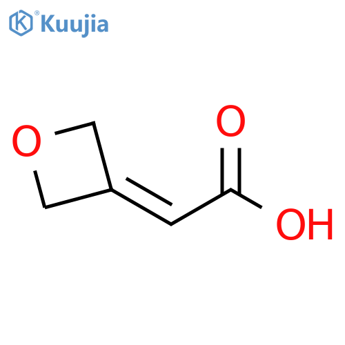 2-(oxetan-3-ylidene)acetic acid structure