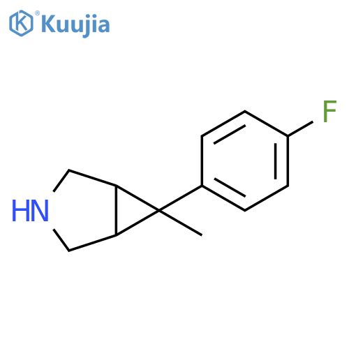 6-(4-fluorophenyl)-6-methyl-3-azabicyclo[3.1.0]hexane structure