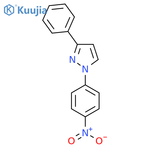 1-(4-Nitrophenyl)-3-phenyl-1H-pyrazole structure