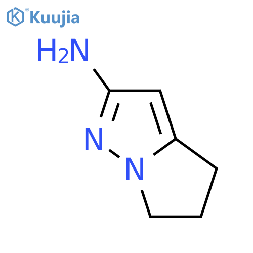 5,6-dihydro-4H-pyrrolo[1,2-b]pyrazol-2-amine structure