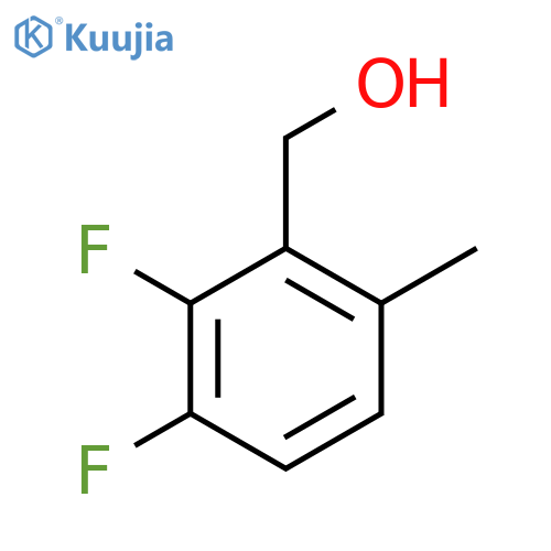 (2,3-Difluoro-6-methylphenyl)methanol structure