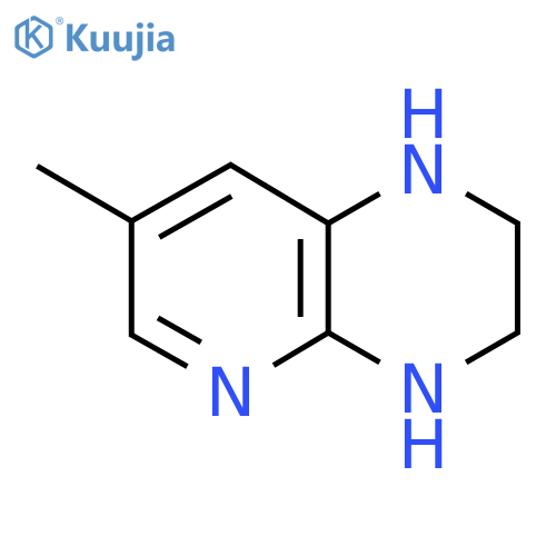 7-methyl-1H,2H,3H,4H-pyrido2,3-bpyrazine structure