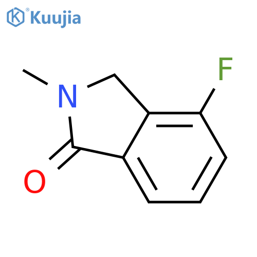 4-Fluoro-2-methylisoindolin-1-one structure