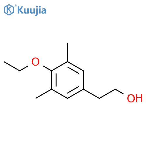 2-(4-ethoxy-3,5-dimethylphenyl)ethanol structure