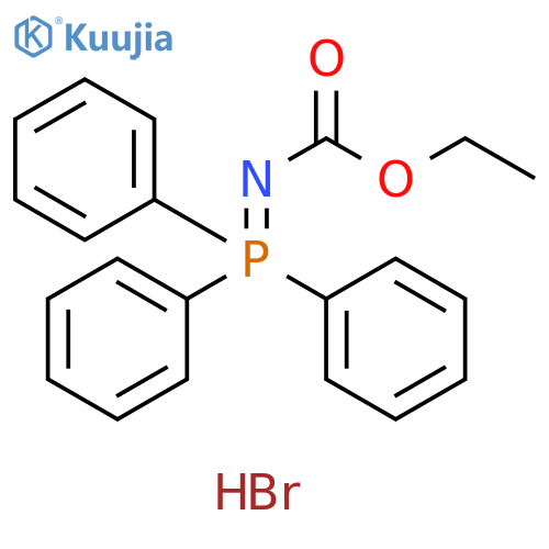 Carbamic acid, (triphenylphosphoranylidene)-, ethyl ester,hydrobromide structure