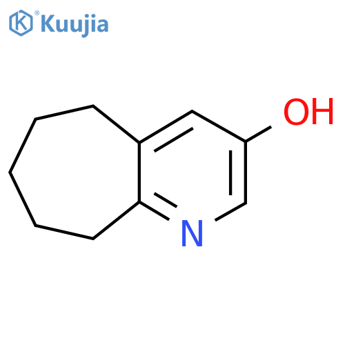 6,7,8,9-Tetrahydro-5H-cyclohepta[b]pyridin-3-ol structure